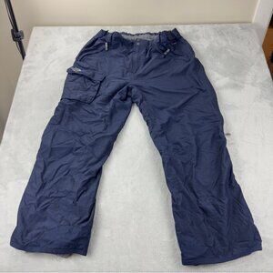 The North Face Men's Sz XXL Blue 100% Nylon Snowboard Ski Pants Winter Outdoors